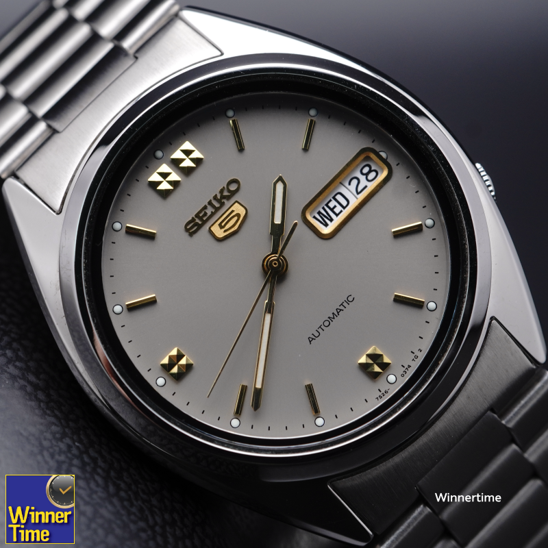 นาฬิกา SEIKO 5 Automatic 21 Jewels รุ่น SNXG49K1,SNXG49K,SNXG49